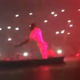 Illustration for article titled Heres Travis Scott Falling Through A Hole In The Stage At The Drake Show